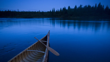 Картинка корабли лодки шлюпки лодка вечер река лес