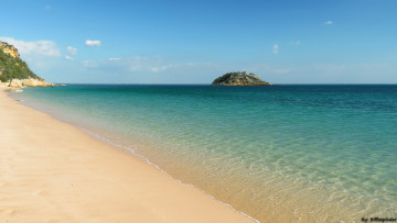 Картинка природа побережье море песок