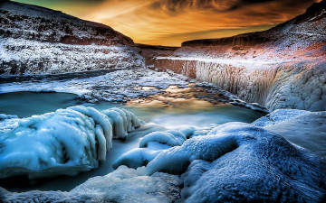 Картинка the frozen beauty природа айсберги ледники ледник горы река