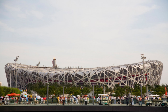 Обои картинки фото спорт, стадионы, пекин, стадион