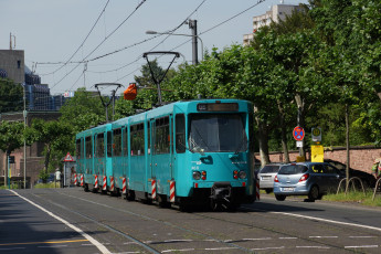 Картинка техника трамваи трамвай рельсы город
