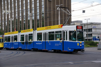 Картинка техника трамваи трамвай рельсы город