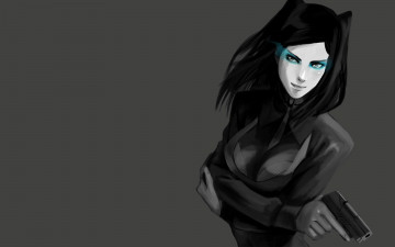 Картинка фэнтези девушки арт пистолет девушка ergo proxy аниме re-l mayer