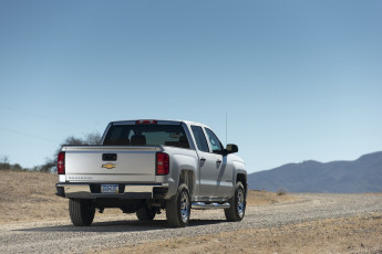 обоя автомобили, chevrolet, gmtk2, ls, crew, cab, silverado, 2016г