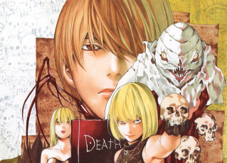 Картинка аниме death+note персонажи