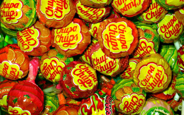 Картинка бренды chupa+chups конфеты много