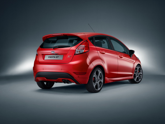 Обои картинки фото автомобили, ford, fiesta, st, 5-door, worldwide, 2016г