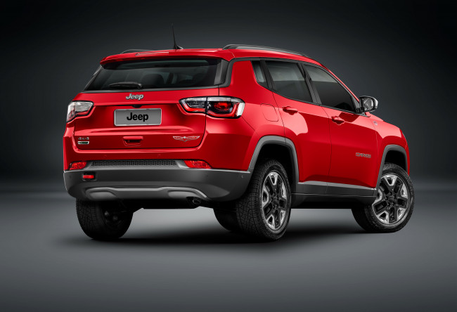 Обои картинки фото автомобили, jeep, 2016г, latam, trailhawk, compass