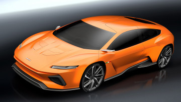 Картинка italdesign+gtzero+2016 автомобили 3д 2016 gtzero italdesign