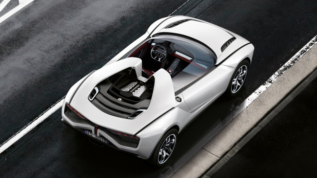 Обои картинки фото italdesign giugiaro parcour 2013, автомобили, italdesign, 2013, parcour, giugiaro