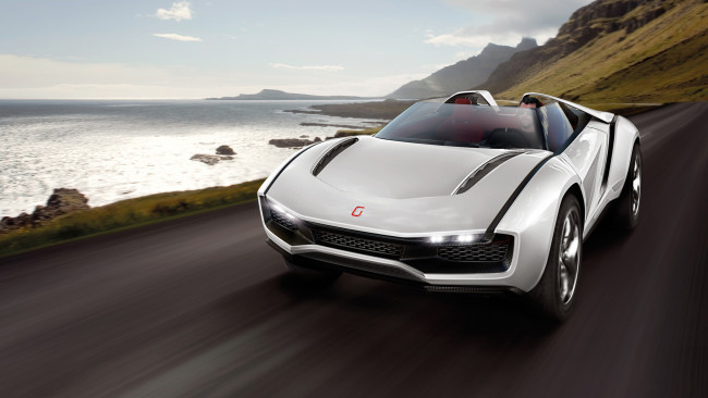 Обои картинки фото italdesign giugiaro parcour 2013, автомобили, italdesign, 2013, parcour, giugiaro