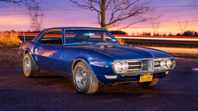 Обои картинки фото автомобили, pontiac, 1968, firebird