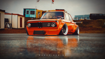 Картинка автомобили 3д bmw 2002 turbo