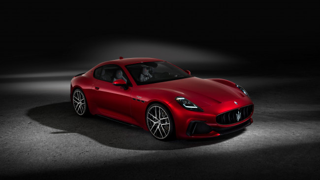 Обои картинки фото maserati granturismo 2023, автомобили, maserati, granturismo, grand, tourer, engine, v6, 2023