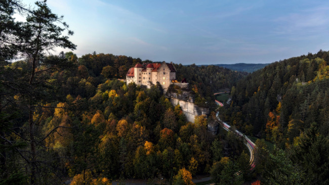 Обои картинки фото rabenstein castle, города, замки германии, rabenstein, castle