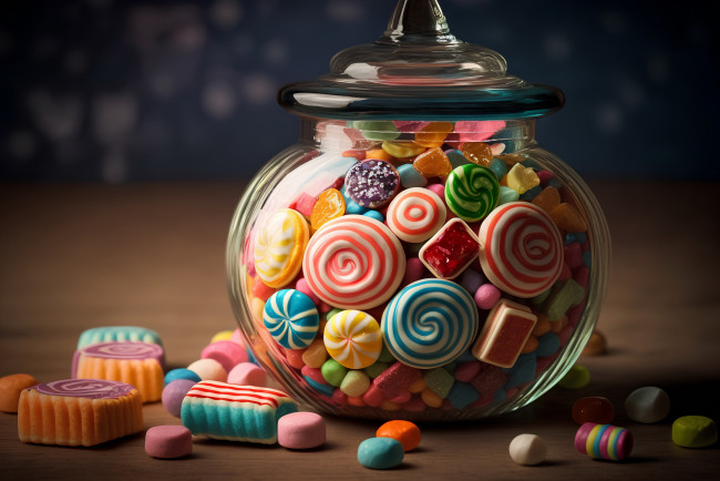 Обои картинки фото еда, конфеты,  шоколад,  мармелад,  сладости, леденцы, мармелад, драже