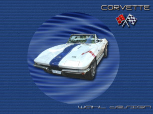 обоя автомобили, corvette