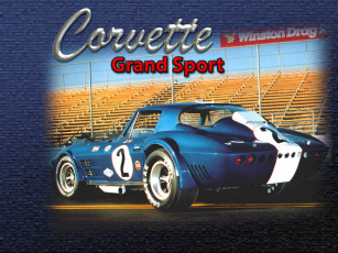 Картинка corvette c2 автомобили