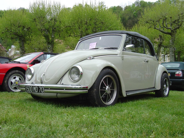 Обои картинки фото beetle, 1974, автомобили, volkswagen