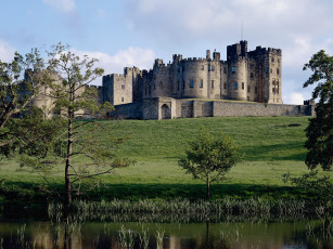 Картинка northumberland castle england города