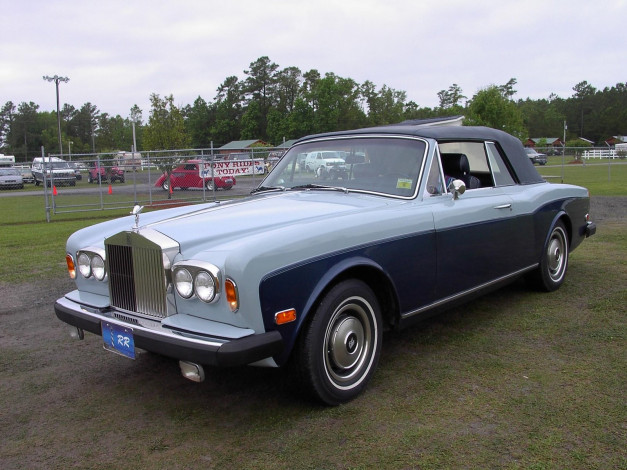 Обои картинки фото 1976, rolls, royce, convertible, classic, автомобили, выставки, уличные, фото