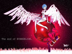 Картинка аниме evangelion