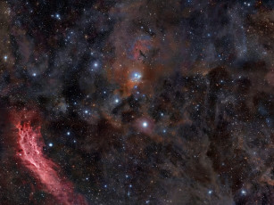Картинка туманность калифорния космос галактики туманности