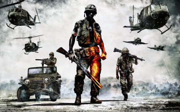 Картинка battlefield bad company vietnam видео игры