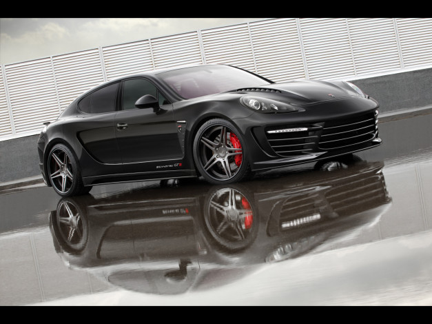 Обои картинки фото topcar, porsche, panamera, stingray, gtr, автомобили, красота, скорость, стиль, автомобиль