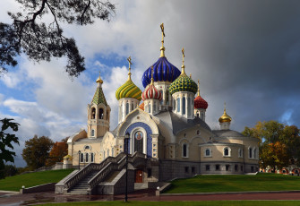 Картинка города православные церкви монастыри купола храм
