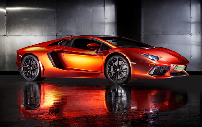 Обои картинки фото автомобили, lamborghini, aventador