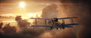 Картинка видео+игры battlefield+1 самолет полет