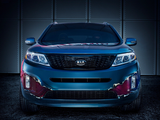 Обои картинки фото kia sorento justice league concept 2013, автомобили, kia, justice, sorento, 2013, concept, league