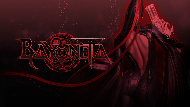Обои картинки фото bayonetta 2, видео игры, bayonetta, фон, логотип