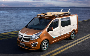 обоя opel vivaro surf concept 2015, автомобили, opel, 2015, surf, concept, vivaro