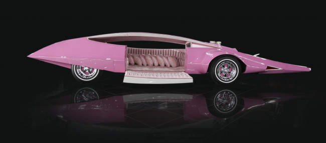 Обои картинки фото pink panther car concept 1969, автомобили, -unsort, pink, panther, car, concept, 1969