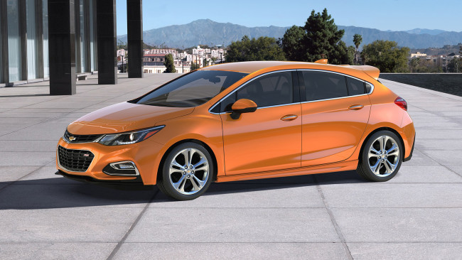 Обои картинки фото chevrolet cruze hatchback 2017, автомобили, chevrolet, cruze, 2017, hatchback