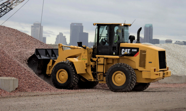 Обои картинки фото техника, фронтальные погрузчики, caterpillar