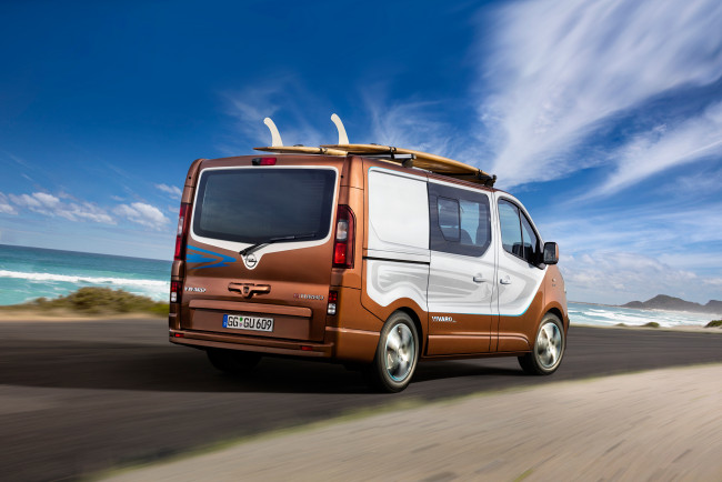 Обои картинки фото opel vivaro surf concept 2015, автомобили, opel, vivaro, 2015, concept, surf