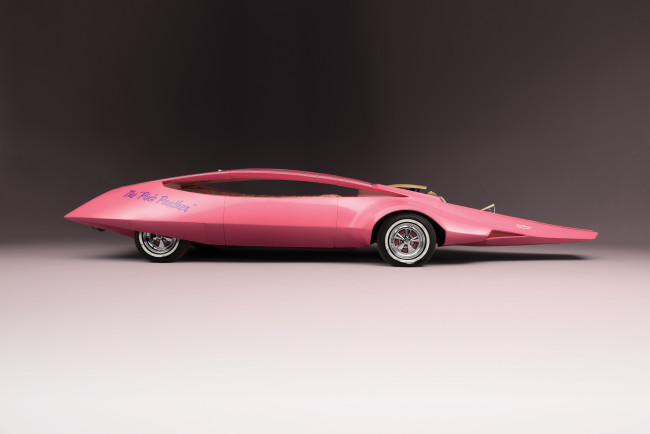 Обои картинки фото pink panther car concept 1969, автомобили, -unsort, pink, panther, car, concept, 1969