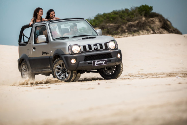 Обои картинки фото suzuki jimny 4all canvas concept 2016, автомобили, выставки и уличные фото, 4all, jimny, suzuki, concept, 2016, canvas