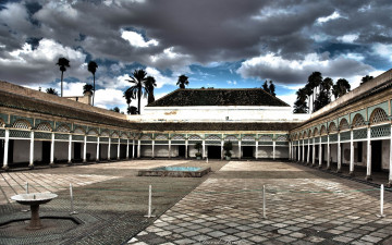 Картинка dramatic temple morocco города мечети медресе