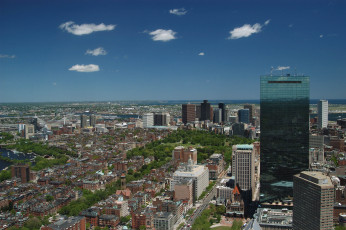 обоя boston, города, панорамы
