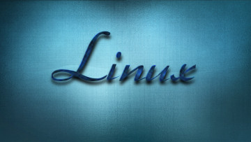 Картинка компьютеры linux синий