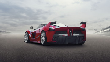 обоя автомобили, ferrari, fxx, k, 2015г, красный