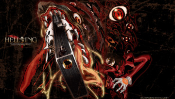 Картинка аниме hellsing vampir alucard