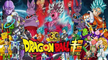 обоя аниме, dragon ball, персонажи