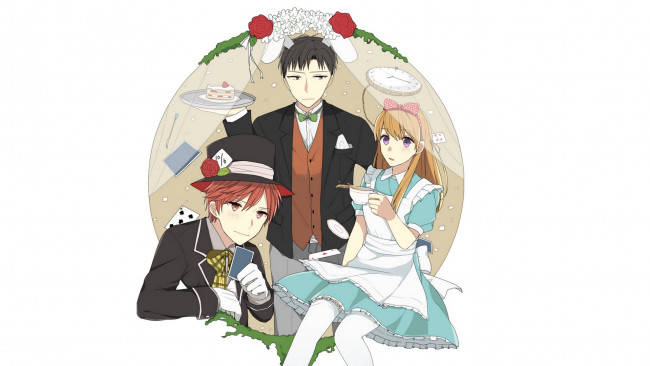 Обои картинки фото аниме, gekkan shoujo nozaki-kun, косплей