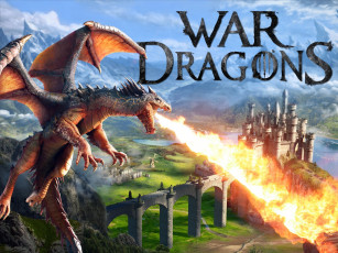 обоя видео игры, war of dragons, war, dragons