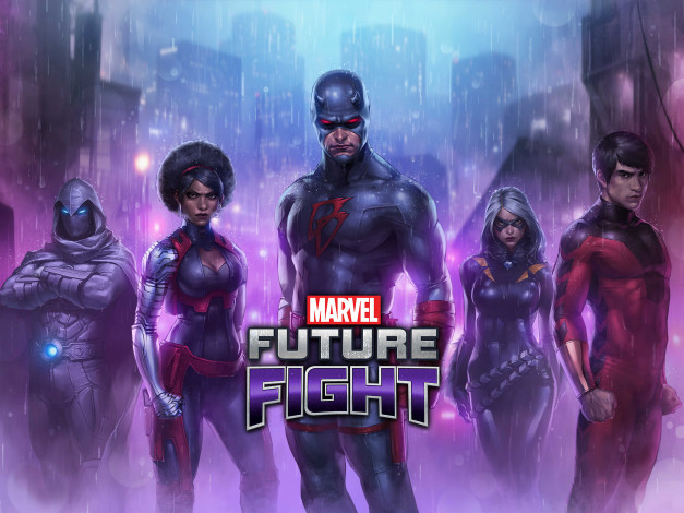 Обои картинки фото видео игры, marvel,  future fight, future, fight